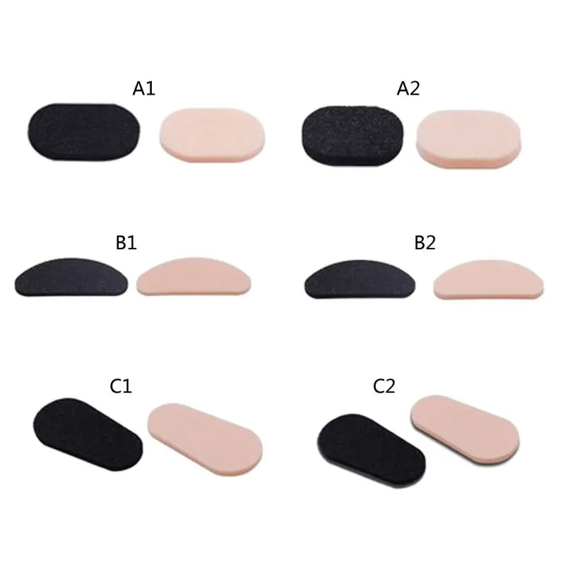 Soft Foam Nose Pads Self Adhesive Eyeglass EVA Nose Pads Anti-Slip Glasses No Makeup Nose Pads Eyeglasses Nosepads 40Pcs/Set