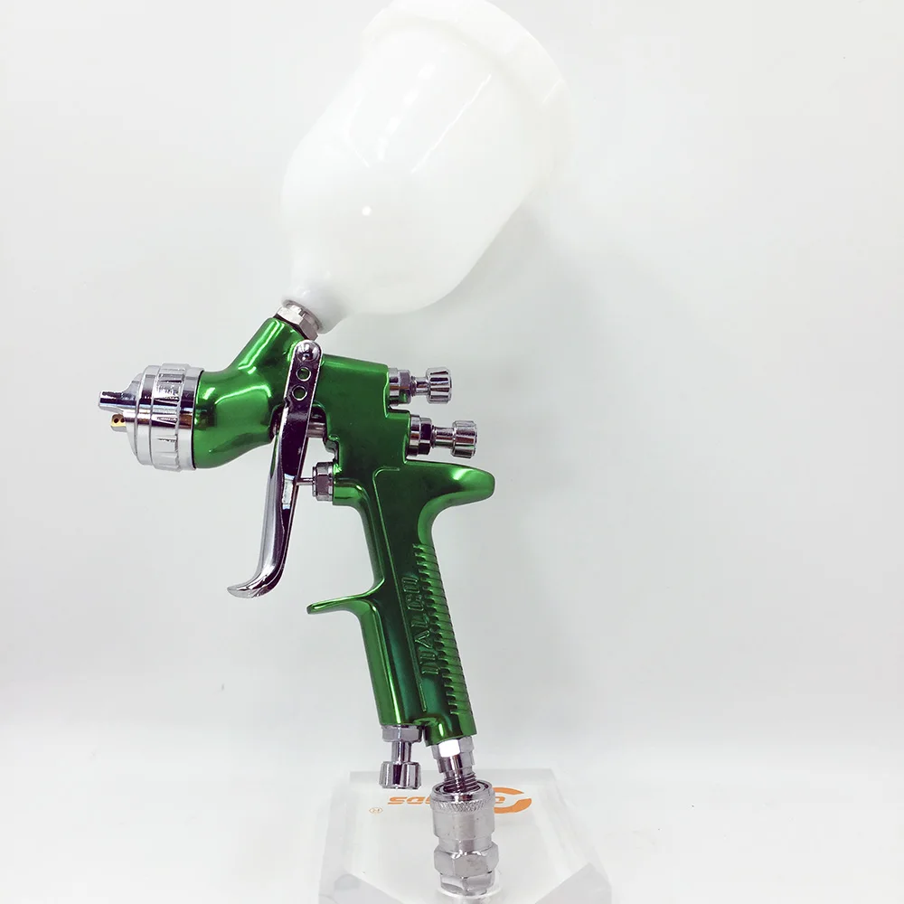 SAT1131 HVLP Aria Pistola A Spruzzo di Gravità Tipo di Alimentazione 1.3 millimetri Auto Viso Pittura Pistola Pistola Pneumatica Spruzzatore
