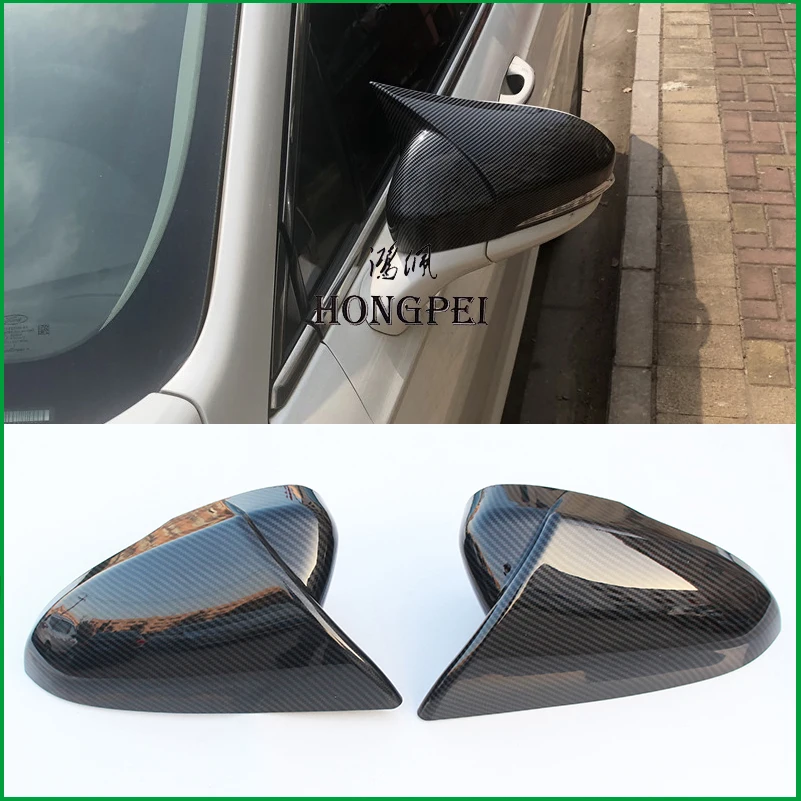 

Rearview Mirror Cover Side Wing Rear View Mirror Case Covers Trim For Ford Mondeo 2013-2019 Rearview Mirror Cover