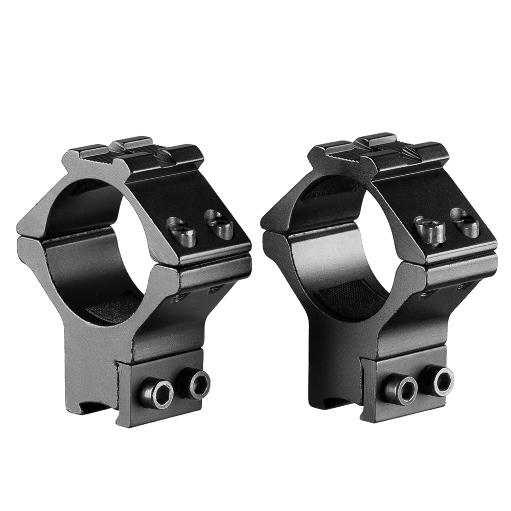 Anillos de montaje táctico para linterna 25.4/30mm riel Picatinny 20mm - imagen 4