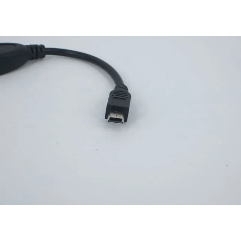 OTG V3 to USB female miniUSB to USB female T v3 For Mp3/Mp4 OTG cable black