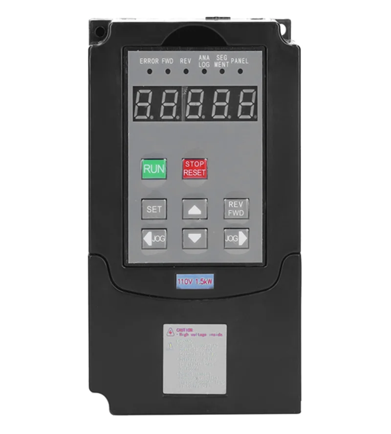 2.2/1.5/0.75/3KW Frequency Converter 110V VFD Variable Frequency Driver AC/DC Spindle Inverter For CNC Spindle Motor