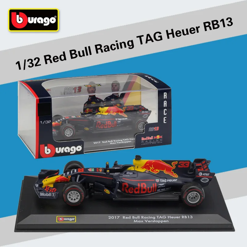 Bburago 1:32 2017 Red Bull RB13-3 Daniel Ricciardo F1 car with
