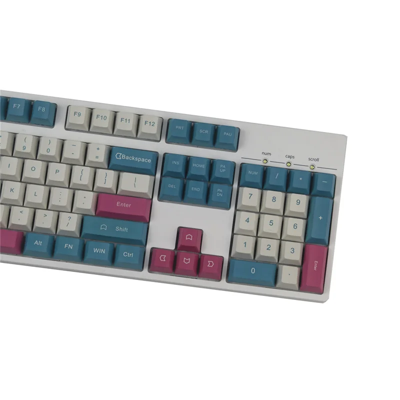 Retro Đảng Cộng Hòa Phong Cách Keycap Năm Bên Nhuộm Thăng Hoa Cá Tính Phím Anh Đào Hồ Sơ Với 7U Phím Cách Cho Bàn Phím Cơ