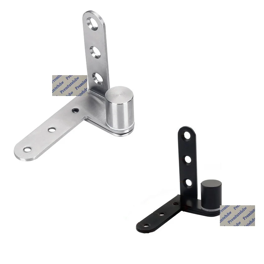 

1Pair Stainless Steel Offset Pivot Hinge For Door Window Brushed Matte Black