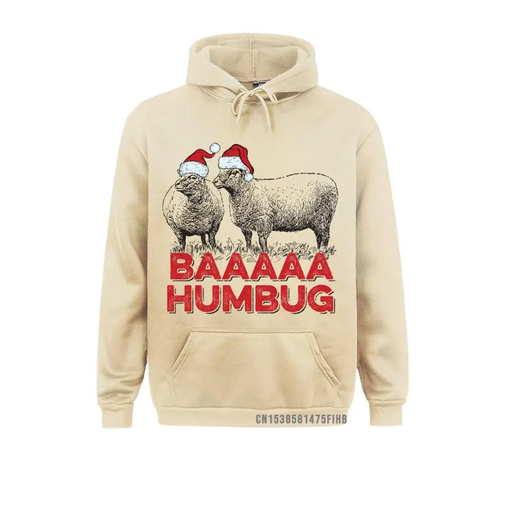 Christmas Sheep Farmer Bah Humbug Funny Sheep Pun Hoodie Sweatshirts Funky Leisure Youth Hoodies Normal Clothes NEW YEAR DAY