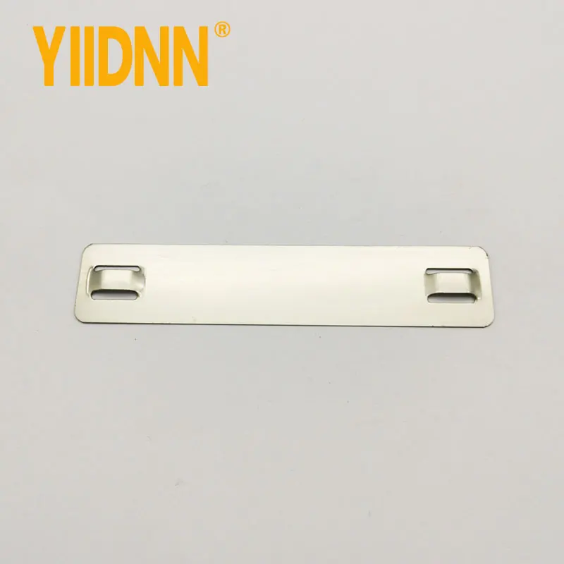 100pcs Superior Corrosion Resistance 316Stainless Steel Cable Marker Plate 19mm*89mm