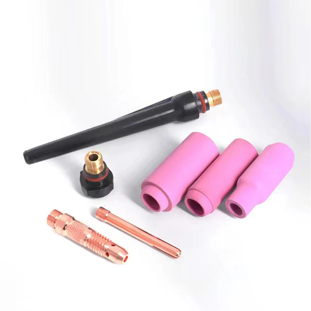 TIG WP18 WP17 WP26 Argon Welding Torch Consumable Tungsten Electrode Collet Body SR17 SR18 SR26 10N31 10N32 collet holder