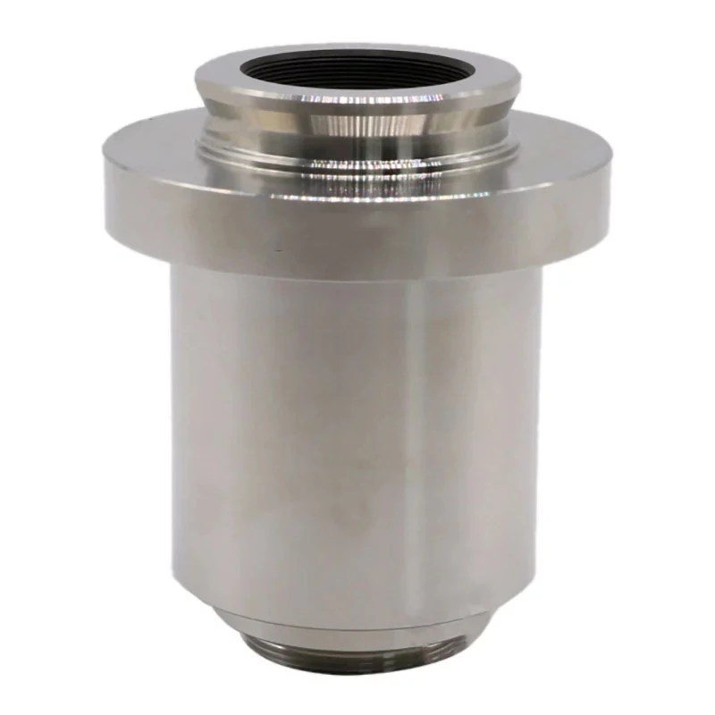 

1X Microscope Phototube C-Mount Adaptor C-Mount CCD Camera Adapter Lens for Leica UIS DM Series Trinocular Microscope