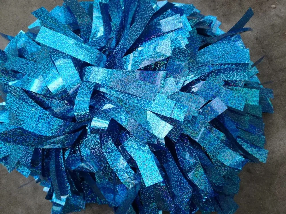 1piece,Cheerleader Pom Poms, Cheap Pompom, Custom Size, Pick Color, 3/4 "x 6"