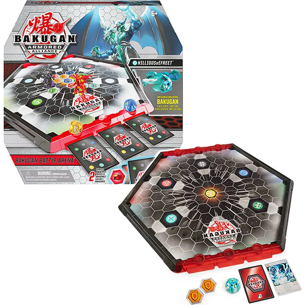 Baku Battle Arena, Bakuganes Battle Planet Coleccionables Juego de mesa Juguetes para niños