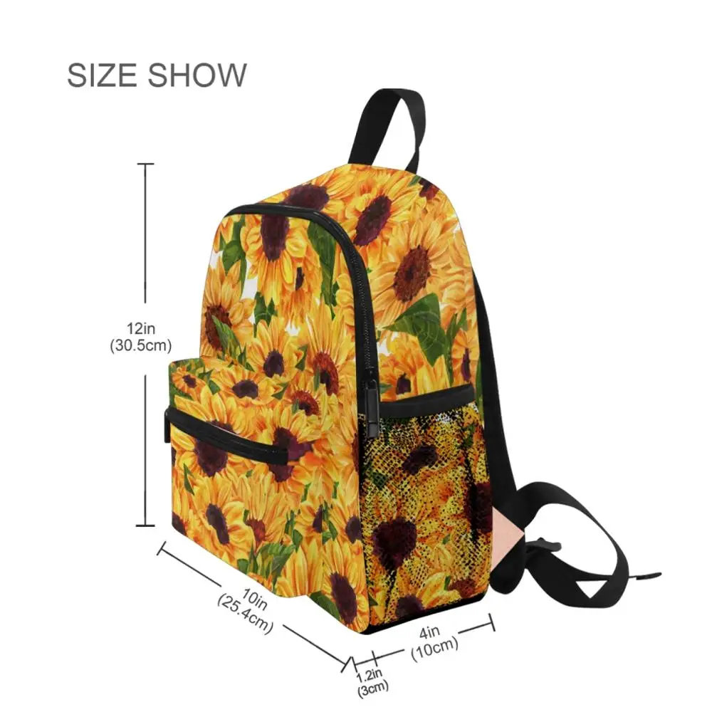 Sunflower Child Safety Harness Adjustable Backpacks School Bag Bear Toddler Kids Backpack Children Girls Boys Anti-Lost Backpack