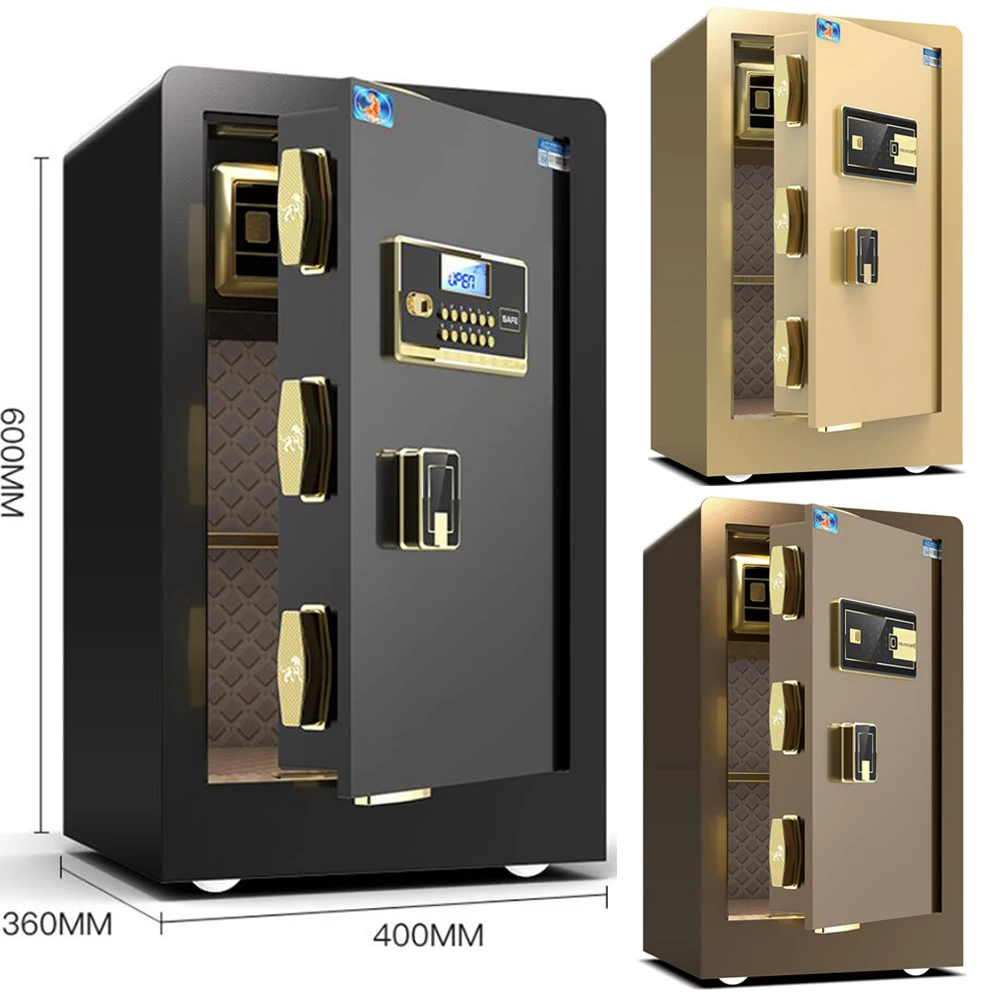 Safes-صندوق تخزين إلكتروني مضاد للسرقة ، بنك أمان ، مجموعة تخزين المجوهرات ، المنزل ، المكتب ، LBXX025