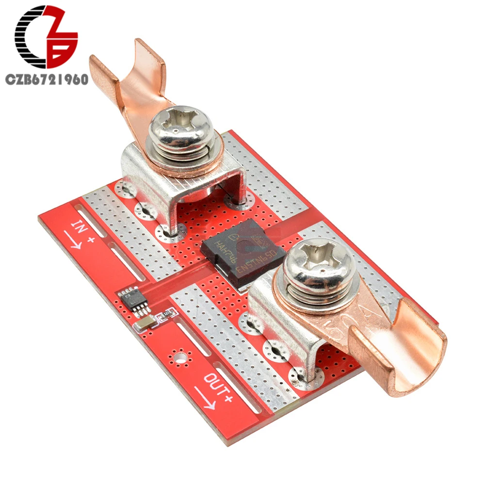 50A 12V 24V 36V High Voltage Ideal Diode Controller Solar Battery Charging Anti-backflow Protection Board DC 9V-45V