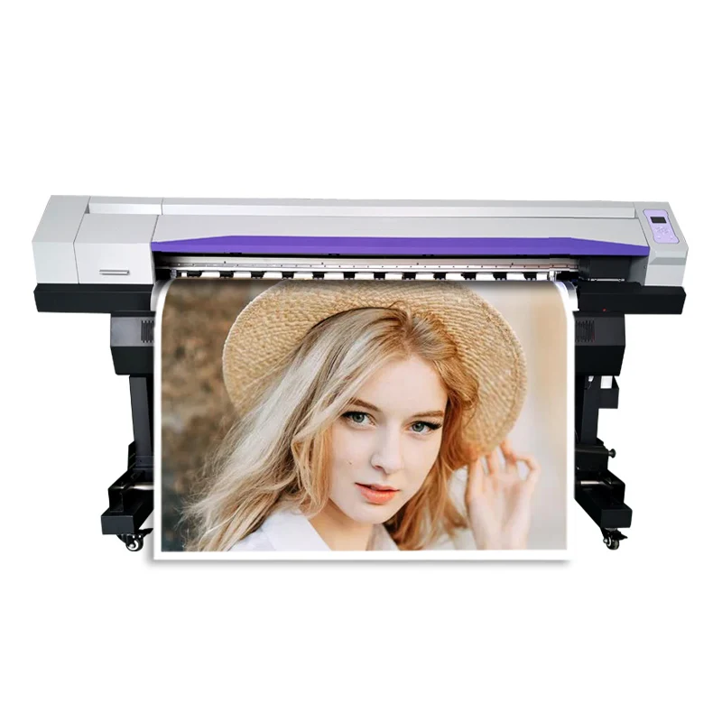 

1.6m 1440dpi flex banner plotter eco solvent printer manufacture good quailty XP600 printhead printer