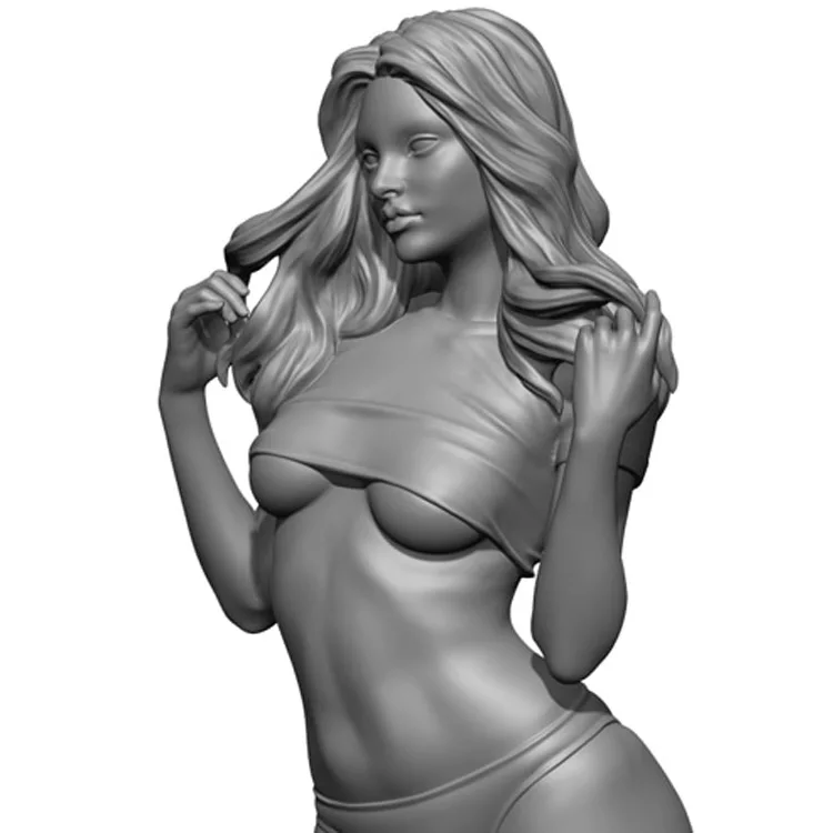

1/24 Resin Model Figure GK，MIA short Top, Unassembled and unpainted kit 1 order