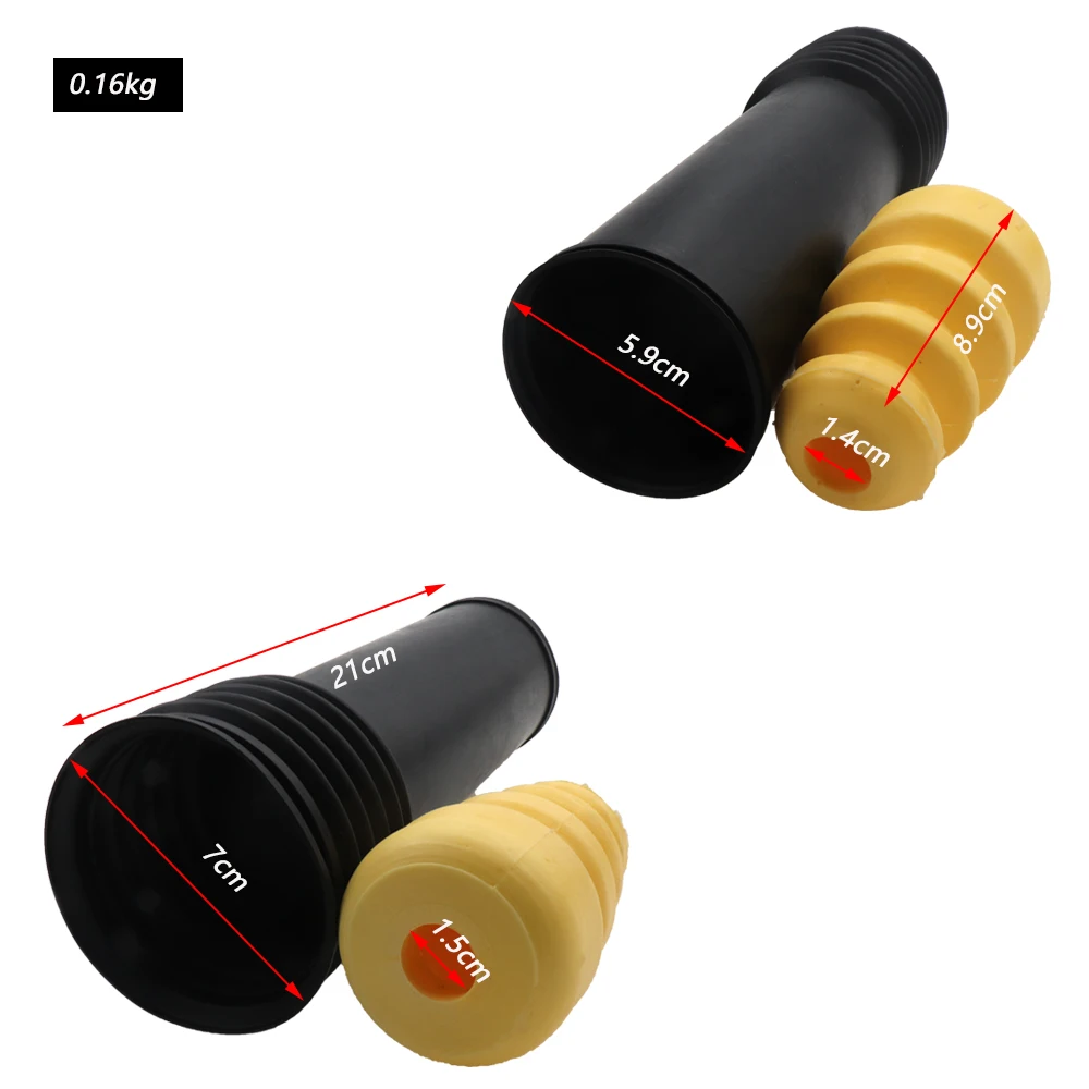 Car Rear Dust Cover Air Shock Absorber Bellow Buffer Boot Set For HYUNDAI Sonata 5 2004 2005 2006-2012 Kia Optima 2010 2011-2015