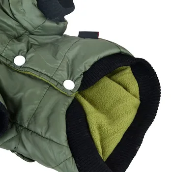 Winter Dog Clothes Warm Thicken Coat Jacket for Puppy Pet Fur Hoodie for Small Medium Dogs Chihuahua French Bulldog Clothing 5
