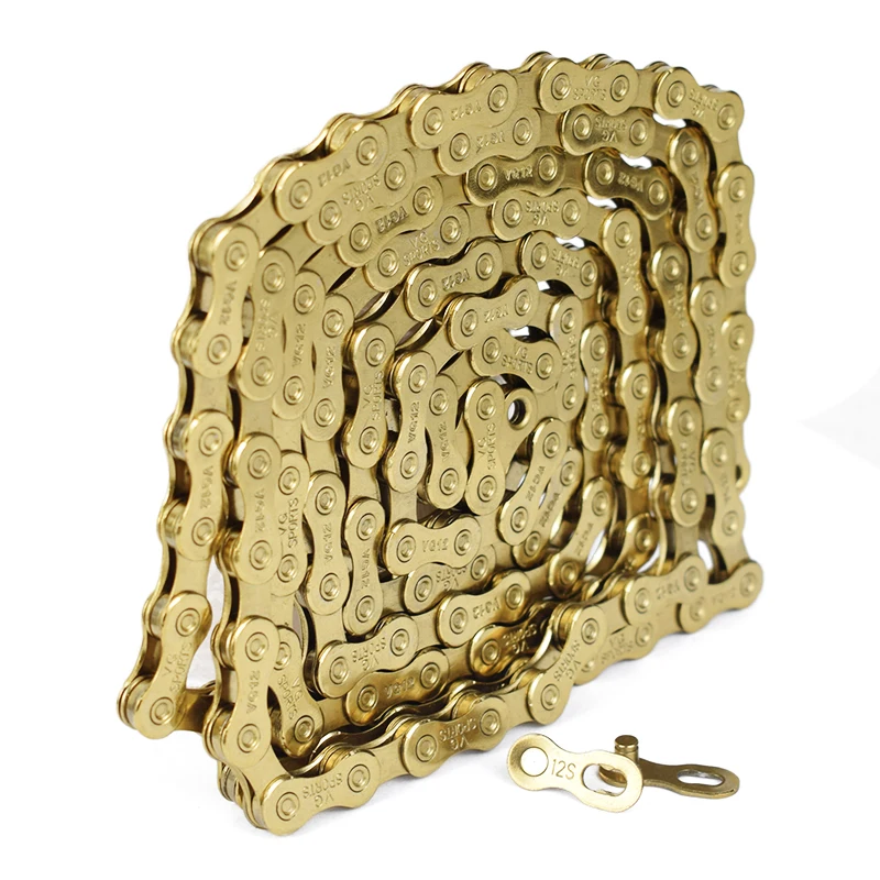 1 قطعة VG الرياضة 12 سرعة الجبلية الطريق دراجة سلسلة 12s سلسلة دراجات 126 وصلات مع وصلات رئيسية دراجة أجزاء الدراجة اكسسوارات #2