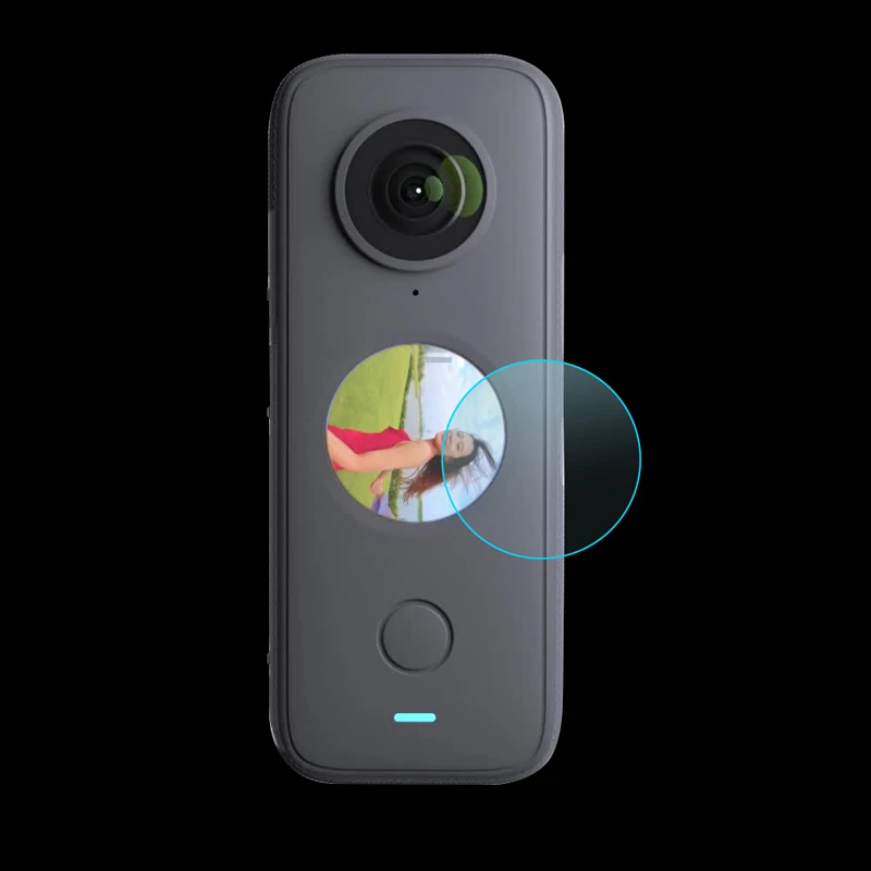 強化ガラススクリーンプロテクター,insta360用強化ガラスフィルム,2ユニット