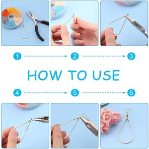 Tài khoản hạt giống 2 mm làm bộ công cụ làm bộ tài khoản nhỏ màu sắc 8 Hạt giống bán hàng chính để trồng - 5