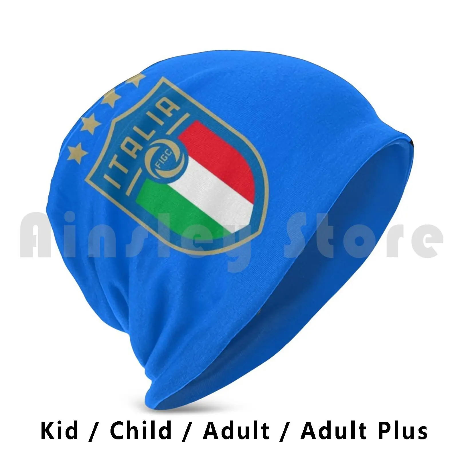 Italia Figc Gorros Jersey Gorra Cómoda Italia Italia Figc Mundo 4 Estrellas Fútbol Fútbol Leyendas