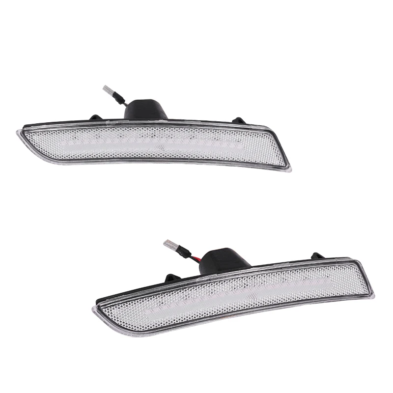 iJDM For 2016-2018 6th Gen Chevrolet Camaro High Quality Smoked/Clear Lens Red LED Rear Side Marker Lights Wheel Arch Lights T10