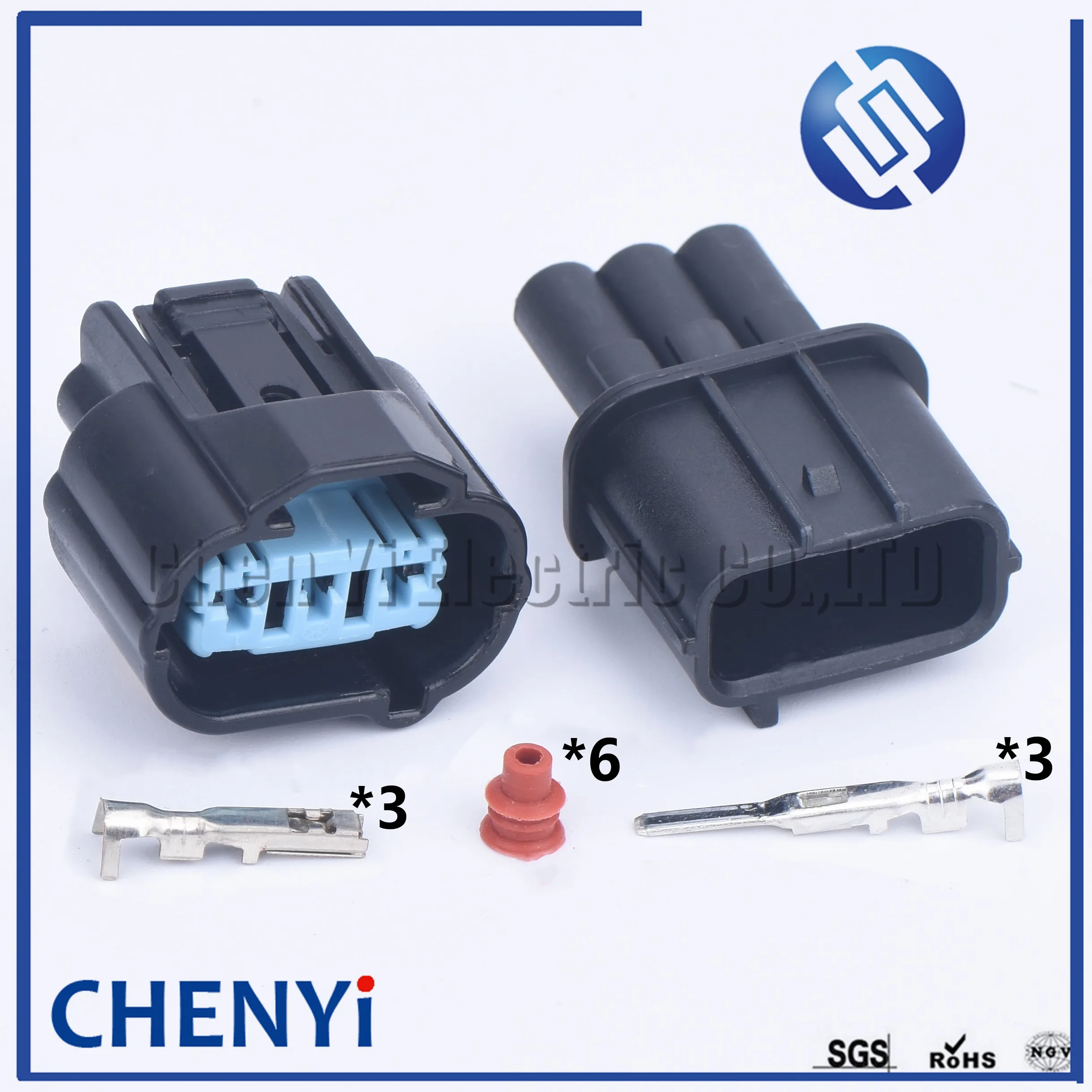 1 Set 3 Pin 6189-0596 Auto Connector Female or Male For Honda K-Series 05-06 VSS Vehical Speed Sensor Sumitomo