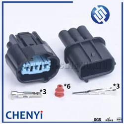 3 Pin Automotive waterproof connector Female or Male harness plug 6189-0596 For Honda K-Series 05-06 VSS Vehical Speed Sensor