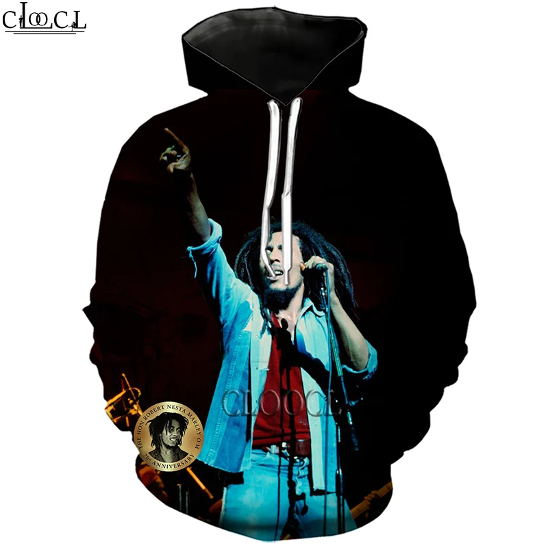 HX Singer Reggae Creator Bob Marley Hoodie Men Women Autumn Hoody 3D Print Fashion Harajuku Casual Hoody Tracksuit Drop Shipping