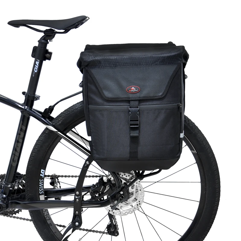 EasyDo Bicycle Bags Large Capacity Rack Trunk Bags Luggage Carrier Bike Bag Waterproof Cycling Mountain Bike Bag 50L