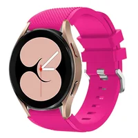 Correa de 20mm 22mm para Samsung Galaxy watch 4/3 classic 46mm 42mm Active 2 Gear S3 reloj inteligente de silicona huawei watch gt 2e/pro