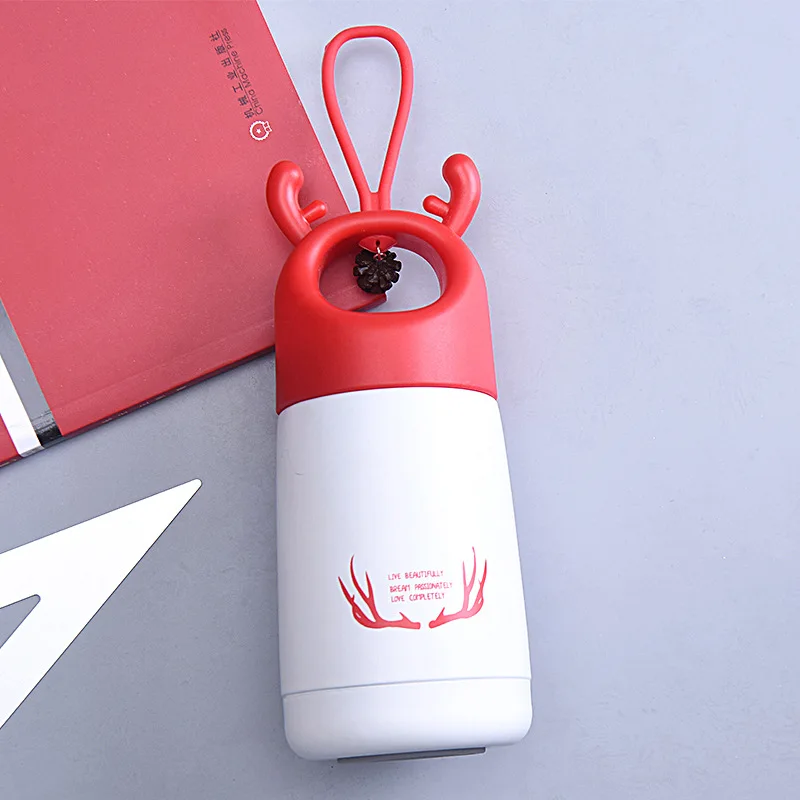 

300ml Baby Feeding Cup Stainless Steel Milk Thermos hot water Bottle leak-poof thermal Cup for Children Insulated