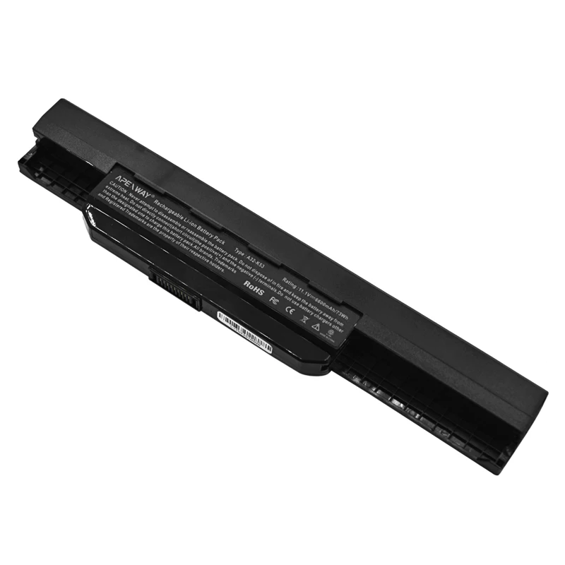 9Cells 11.1V New Laptop Battery For Asus A31-K53 A32-K53 A42-K53 K53S K53 K53E K43E K53T K43S X43E X43S X43E K43T K43U A53E A53S