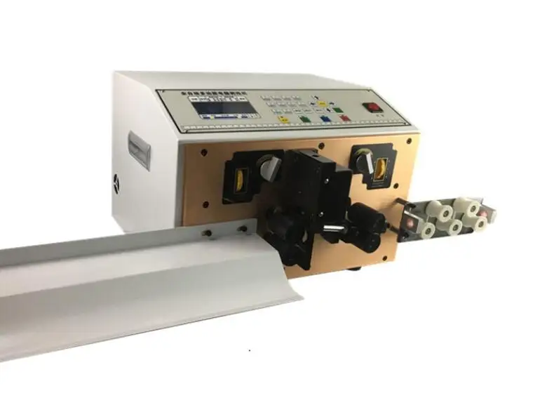 HR-220 from 0.1 to 4mm2 Computer Automatic Wire Stripping Machine  and cutting machine for cable crimping and peeling