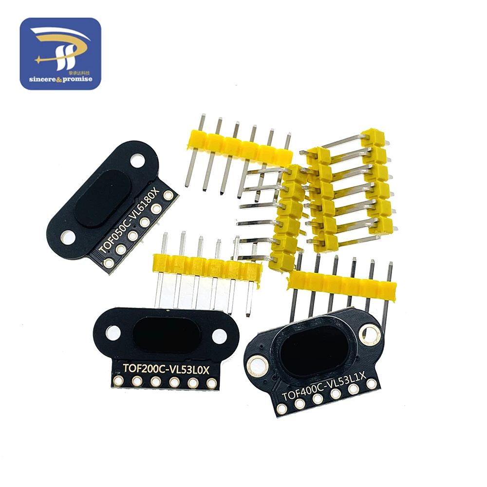 VL6180/VL53L0X/VL53L1X Time of Flight (ToF) Laser Ranging Sensor Module TOF050C TOF200C TOF400C 50CM/2M/4M IIC For Arduino STM32