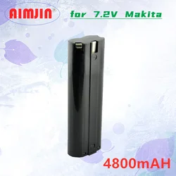 Akumulator do elektronarzędzi Powtree 7,2 V 4800 mAh do MAKITA 7033 7002 7000 632003 -2 191679 -9 192532 -2 Akumulator do wiertarki akumulatorowej