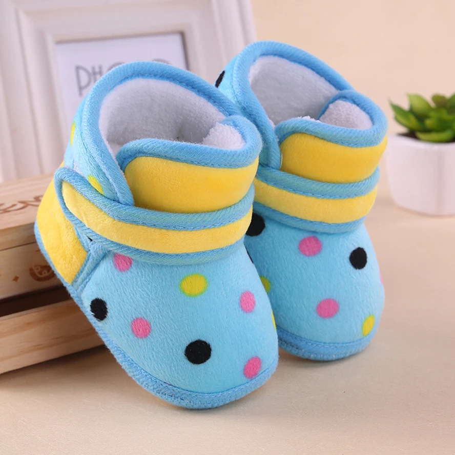 EASY BIG Anti-slip Thermal Baby First Walker Baby Shoes Baby Moccasins Newborn Shoes Soft Infants Shoes Sneakers