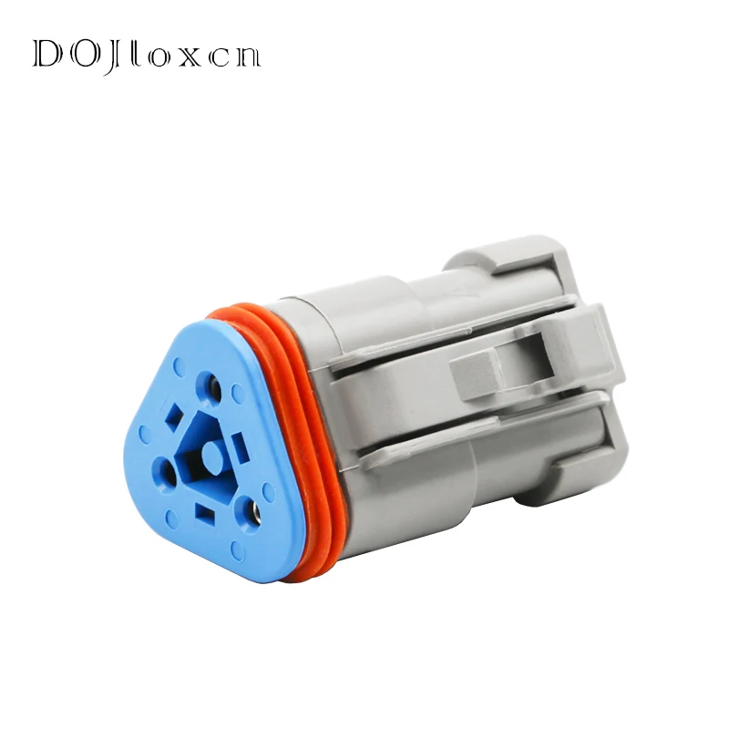 1/5/10/20/50 Sets 3 Pin ROSH Environmental Protection IP68 Deutsch DT04-3P-P006 DT06-3S-P006 ConnectorWith 120 Ohm Resistance