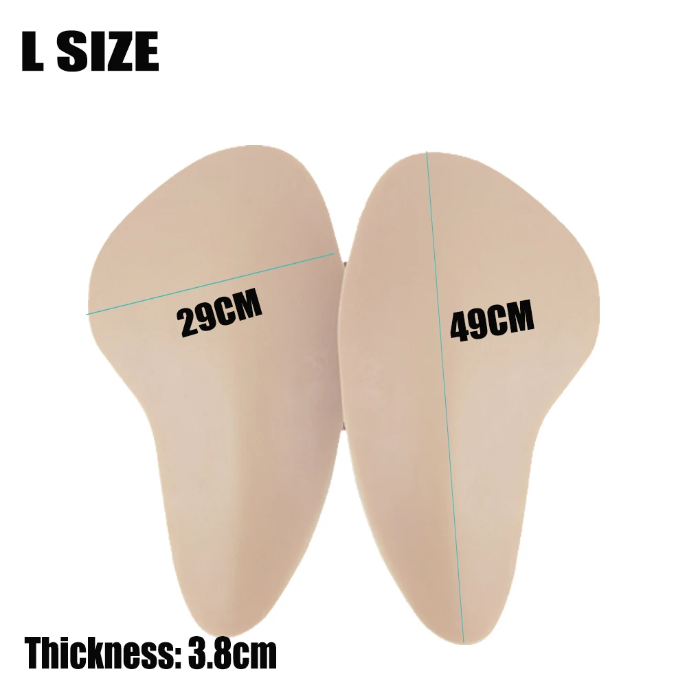 KnowU Hip Pads Silicone Buttock Enhancer Crossdresser Cosplay Crossdress Transgender