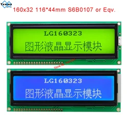 16032 160x3 2 Lcd ekran modül 116x44mm grafik S6B0107 20PIN LG160323 yerine NT-G160324A