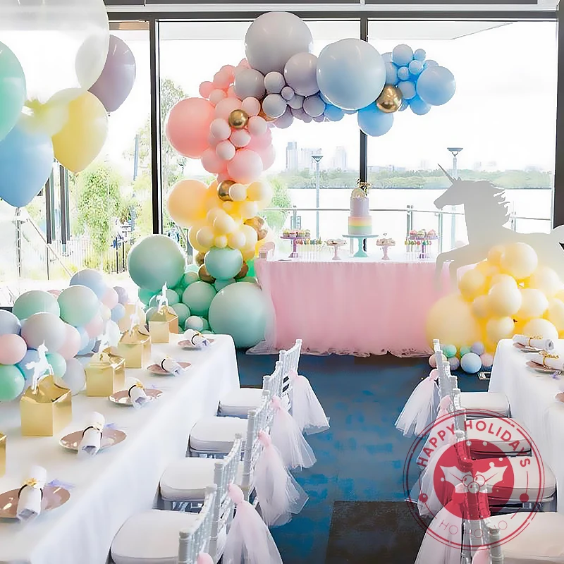 

2/5/10/20Pcs Macarone Balloons Colorful Mixed Color Latex Balloon Birthday Party Decoration Wedding Valentine's Day Room Decor