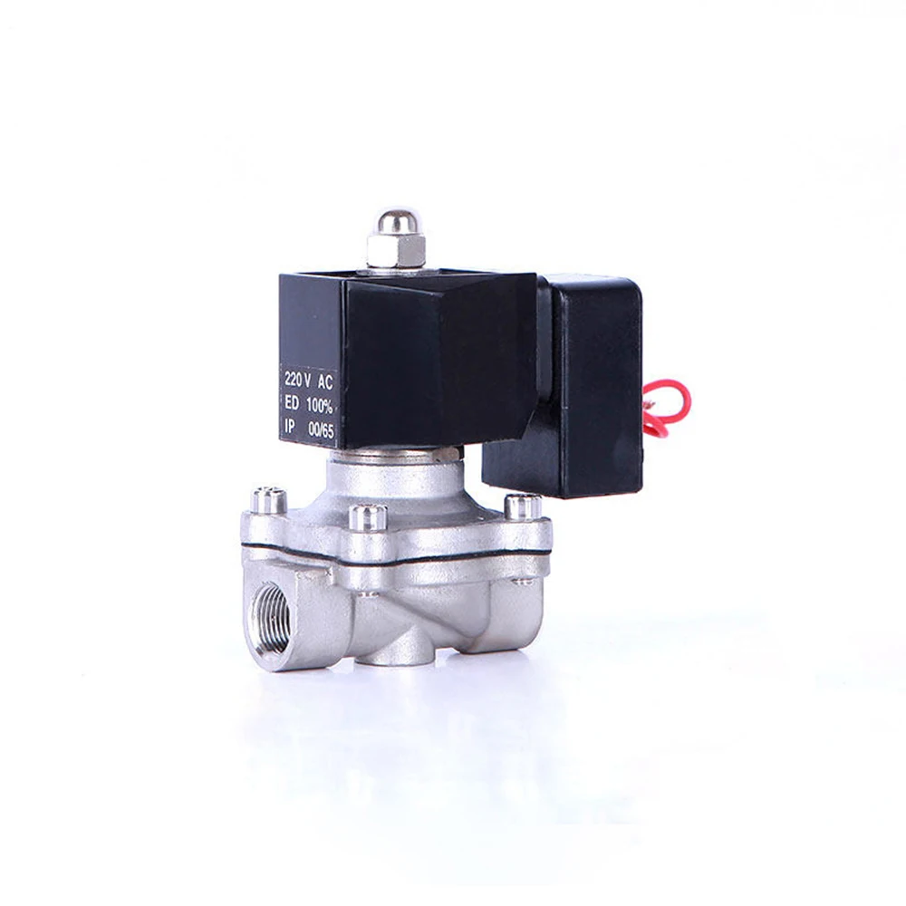 

Stainless Steel Energy saving Solenoid Valve Normally Closed/Normally Open Electric Water Valve IP65 Fully Coil 12V 24V 220V