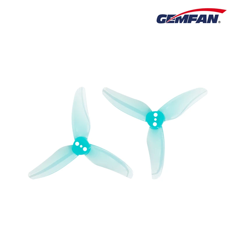 Gemfan 2512 2.5Inch 3-Blade Light Smooth Durable Propeller 1.5mm for 1103 1104 RC FPV Racing Freestyle Toothpick Drone