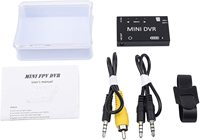 Instock Mini FPV DVR Module NTSC / PAL Switchable Built-in Battery Video Audio FPV Recorder for RC Airplane Racing FPV Drone