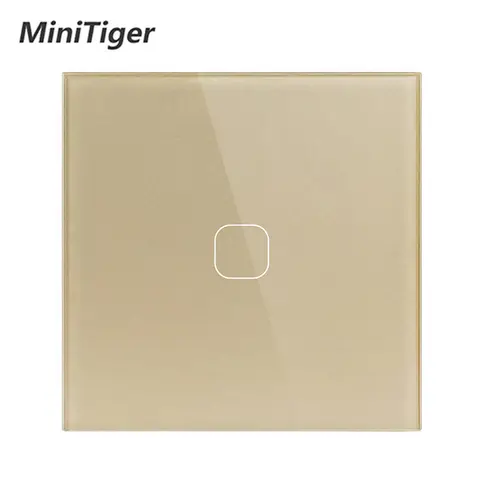 EU UK 1 Gang Touch Switch 220V minitiger