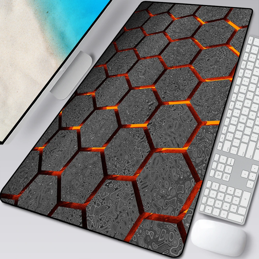 

90x40 tamanhos grandes diy tapete de almofada de rato personalizado macio jogo mousepad bloqueio borda xl xxl borracha teclado a