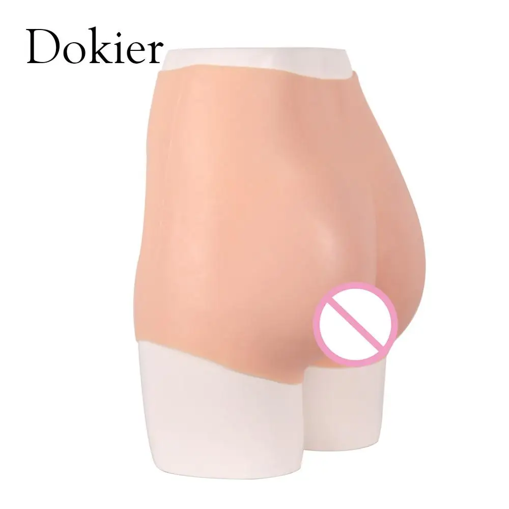 Dokier Silicone Realistic Vagina Pants  Shemale Crossdresser Pussy Pants Transgender Artificial Sex Fake Vagina Drag Queen