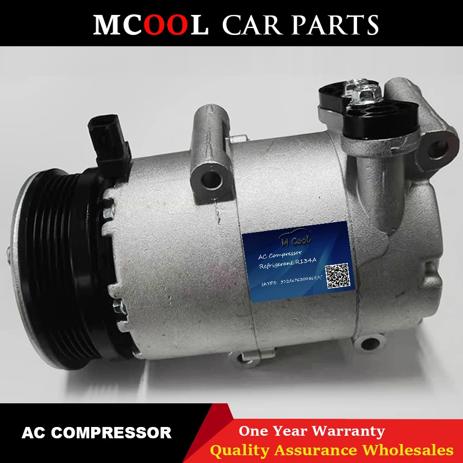 Auto AC-compressor voor FORD FOCUS II C-MAX 1.8 2.0 1856883 1333042   3M5H19D629RC 6M5H19D629AB 3M5H19497BD 3M5H19D629RF 1490495