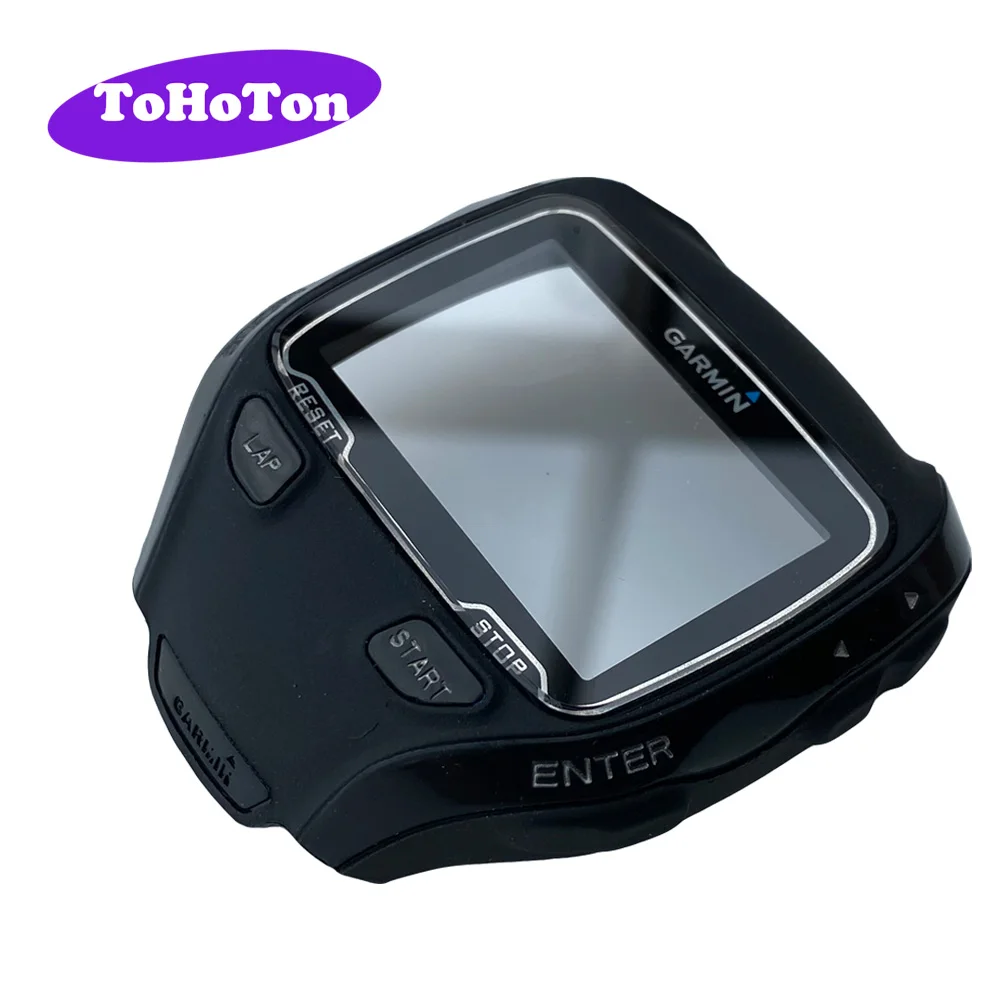 Protetor de vidro para relógio garmin forerunner 910xt, tampa frontal de relógio gps